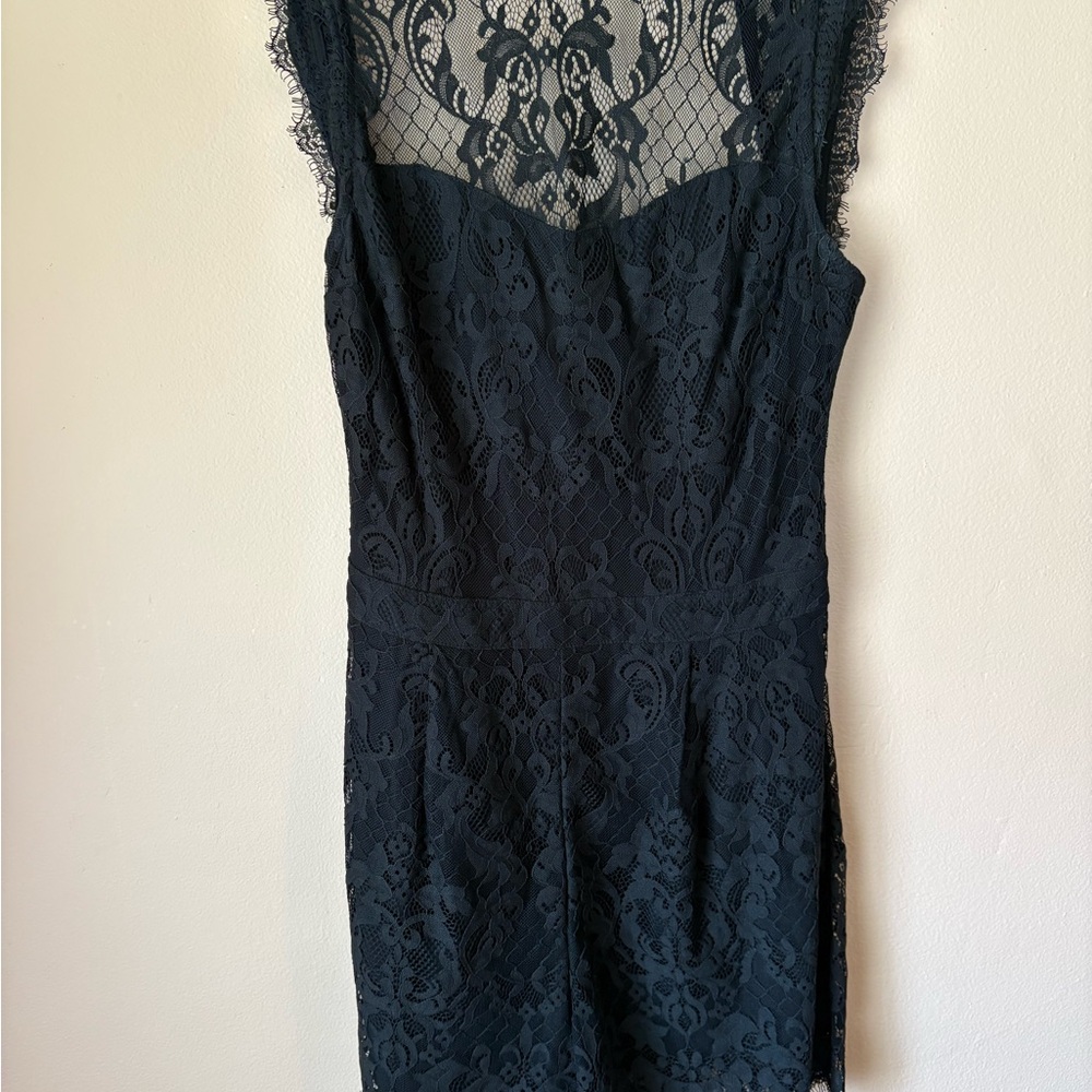 Hollister Black Lace Mini Dress